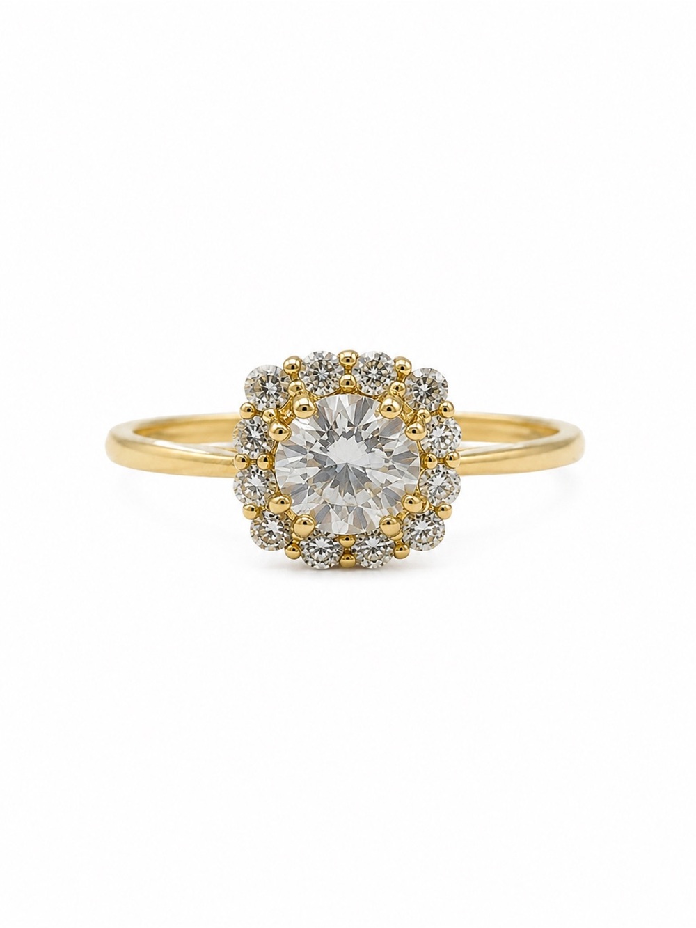 1.32 CT Moissanite Diamond Ring